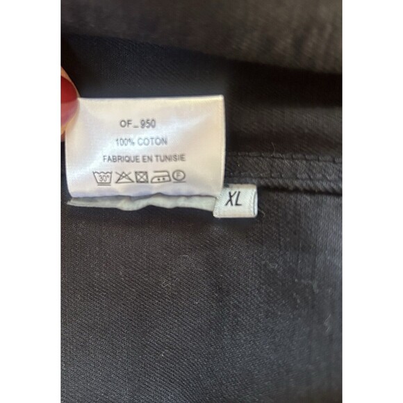 Maison Standards Felix Navy Cotton Overshirt Jacket Patch Pockets Size XL - Picture 8 of 9